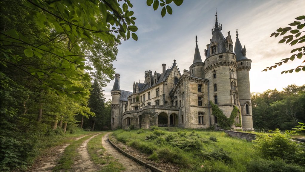 abandoned castle s haunting history