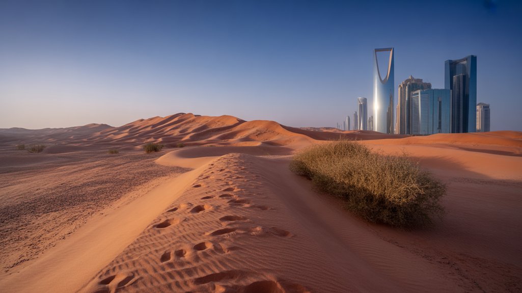 adventure at red sand dunes