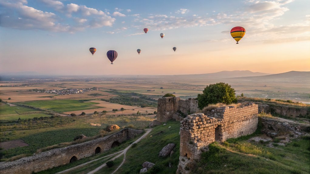 aerial serenity over konya
