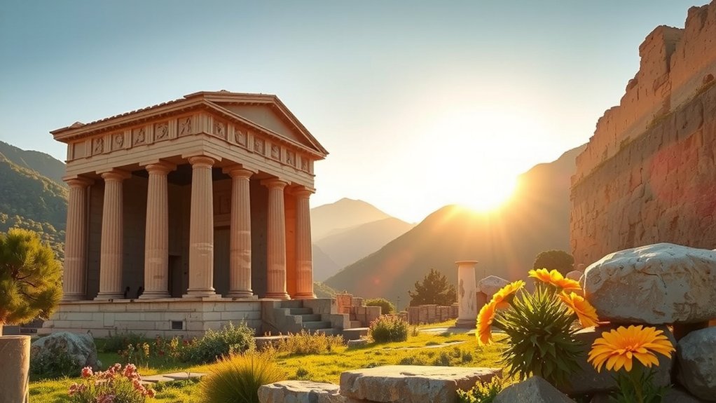 ancient oracle s sacred ruins