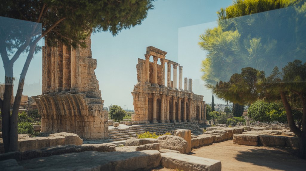 ancient ruins scenic beaches