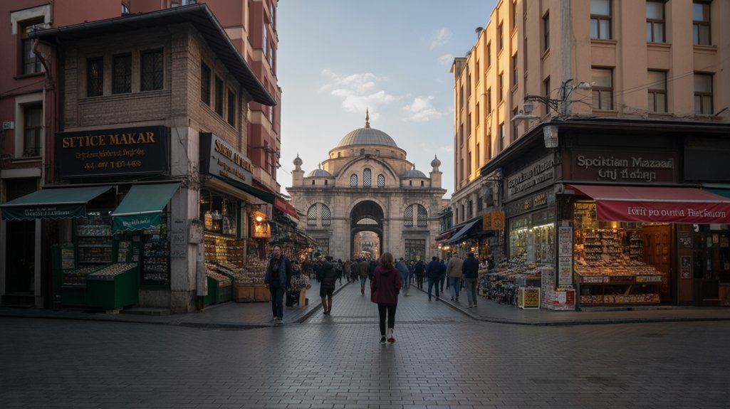 aromatic spices and souvenirs