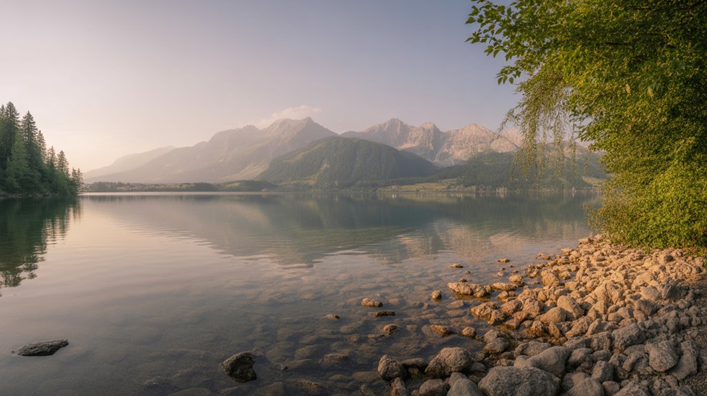 austrian lakes natural beauty