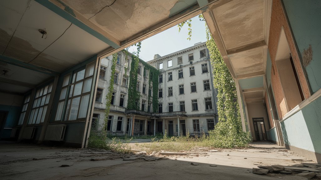 beauty in abandoned decay