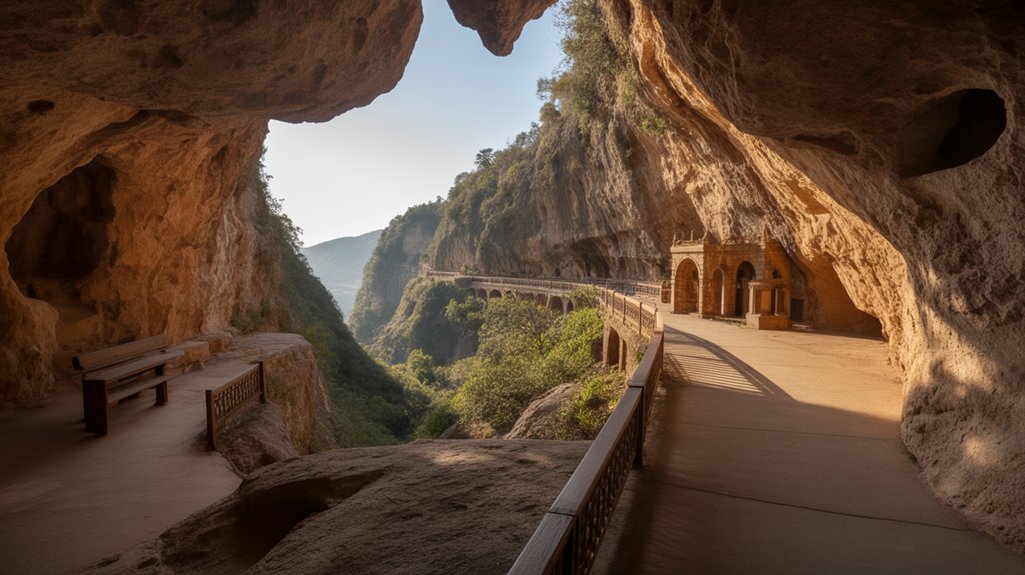 breathtaking limestone cave exploration
