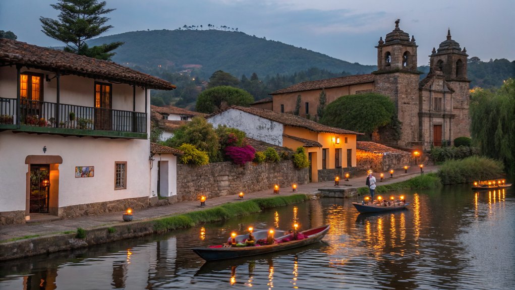 candlelit procession honoring ancestors