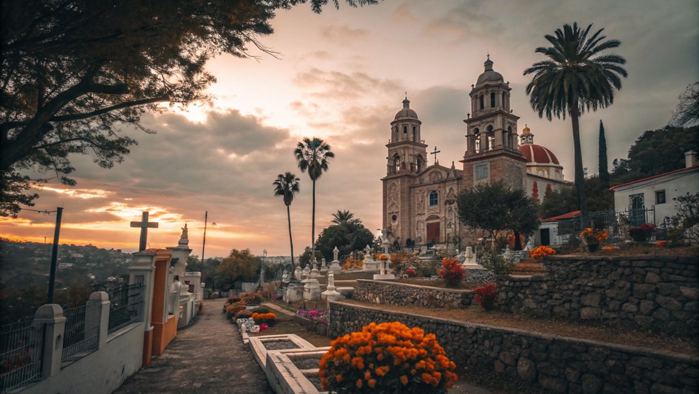 candlelit tribute to ancestors