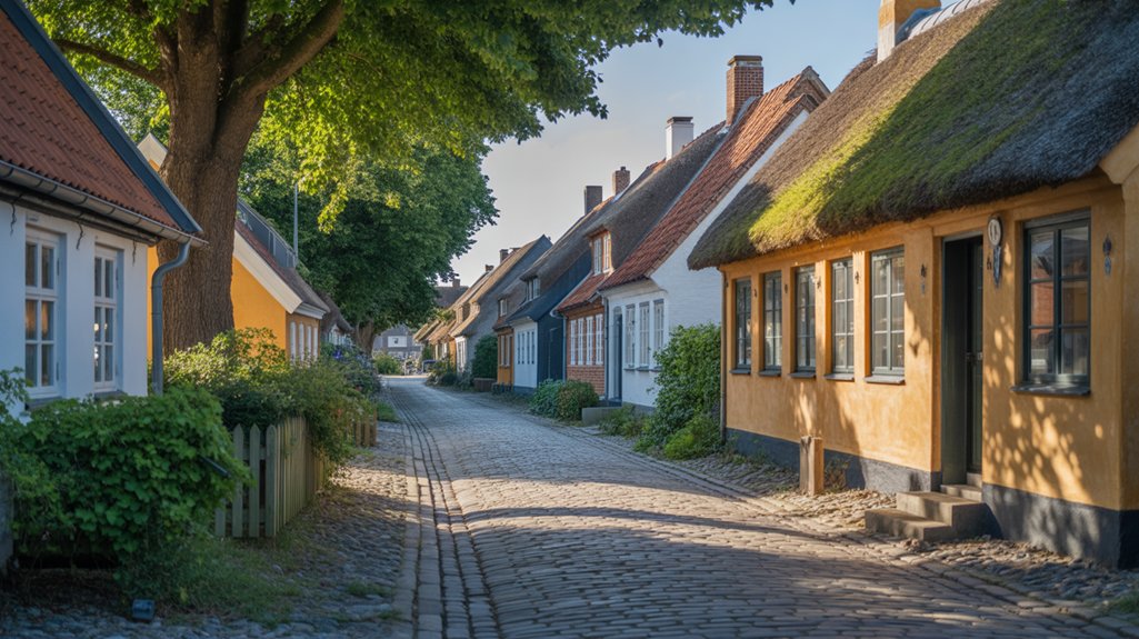 charming coastal village stroll