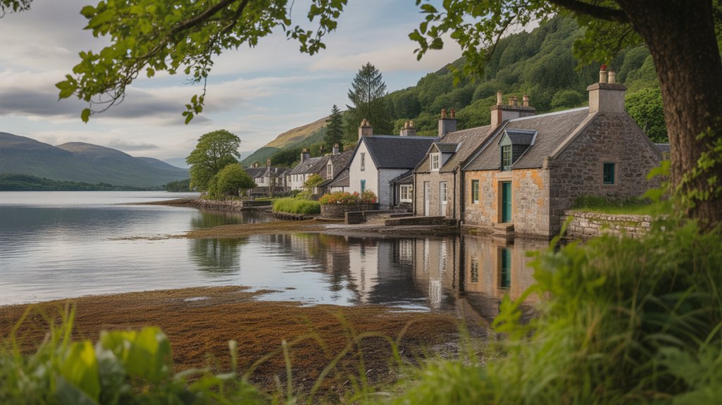 charming village by loch lomond