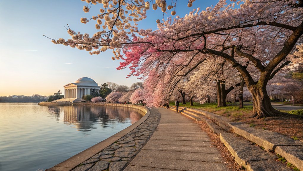 cherry blossoms peak viewing
