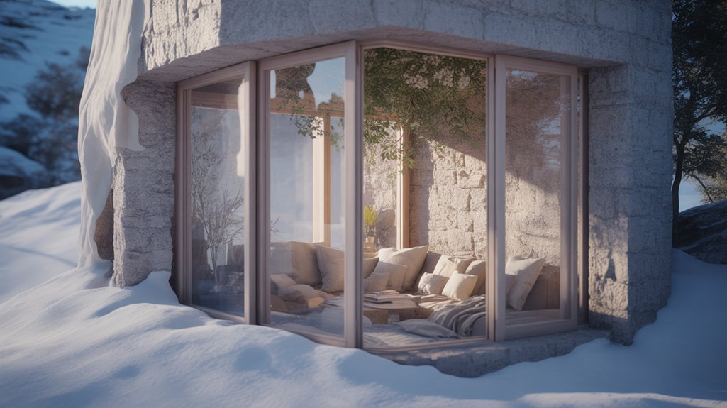 cozy winter reading atmosphere