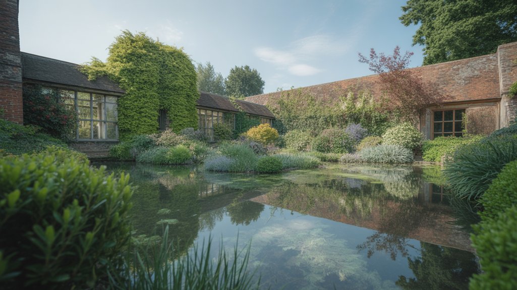 enchanted historic floral garden