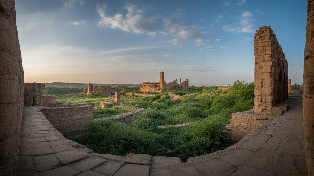 explore ancient silk road settlements