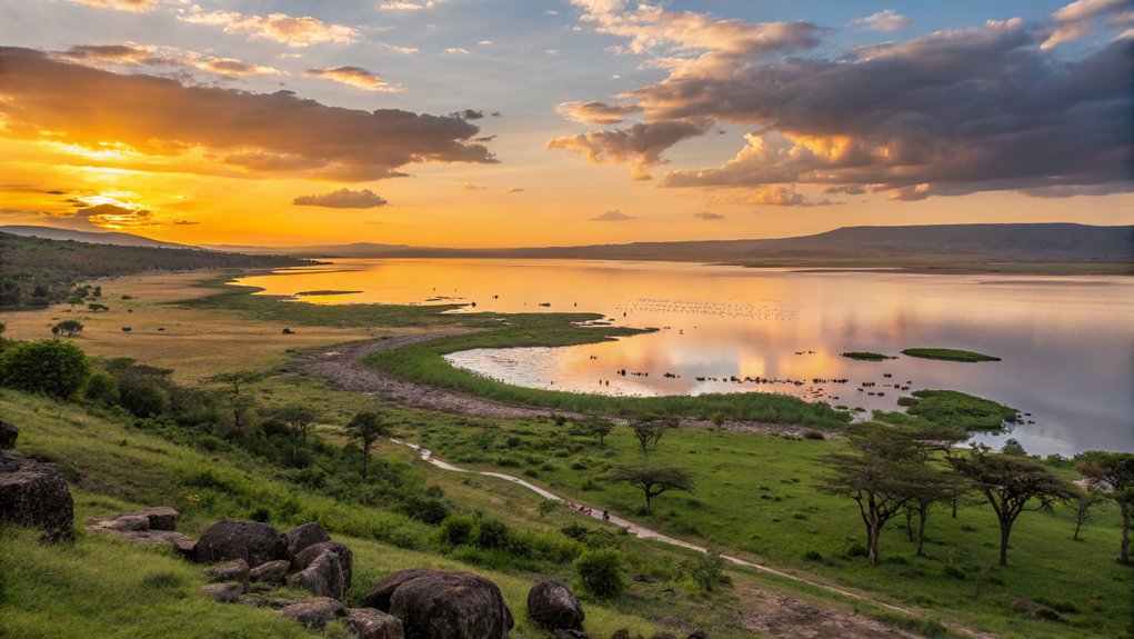 flamingos rhinos conservation sanctuary