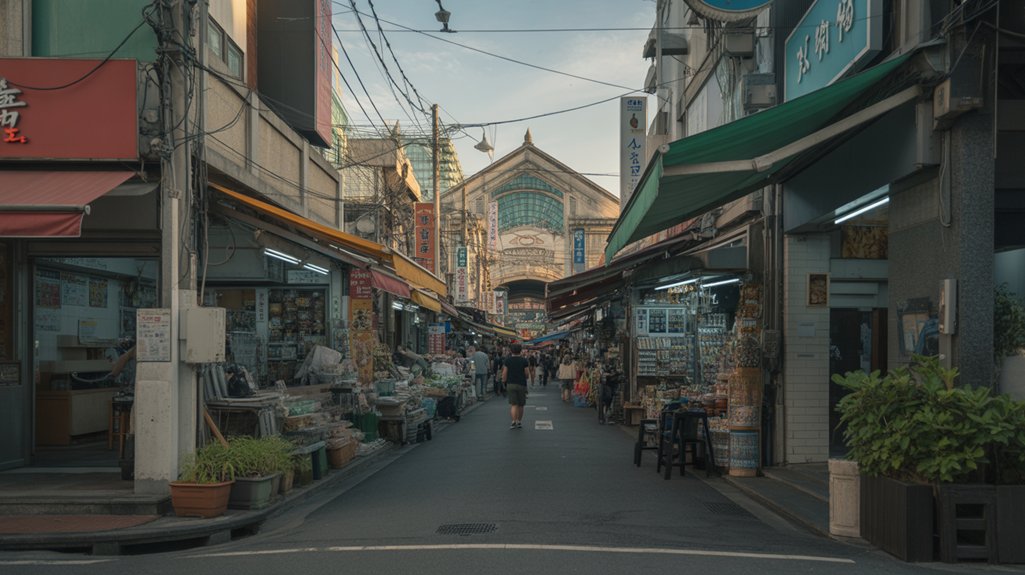 fresh seafood night market
