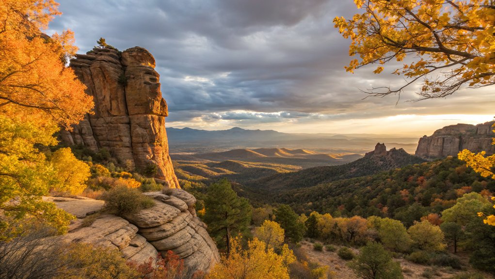 high desert autumn colors