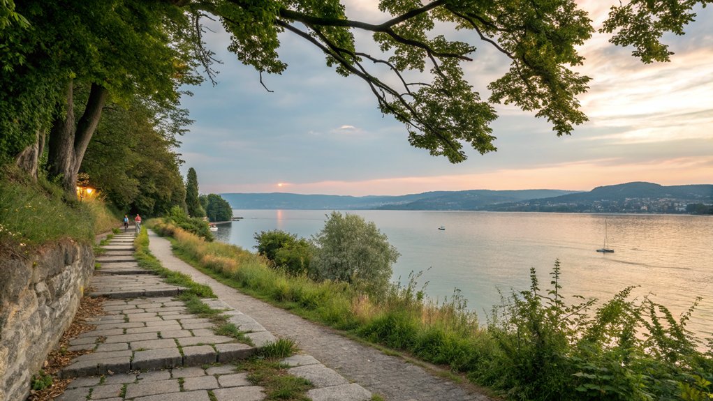 hiking around lake constance