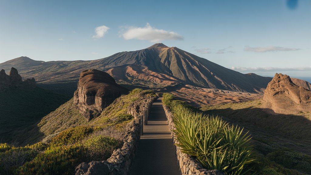 hiking mount teide trails