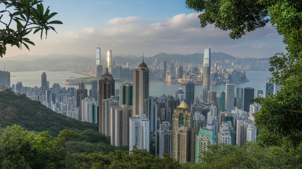 iconic views from victoria peak