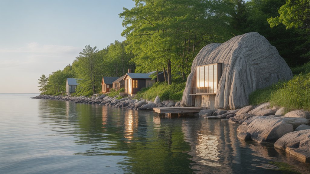 lakeside strolls and shopping