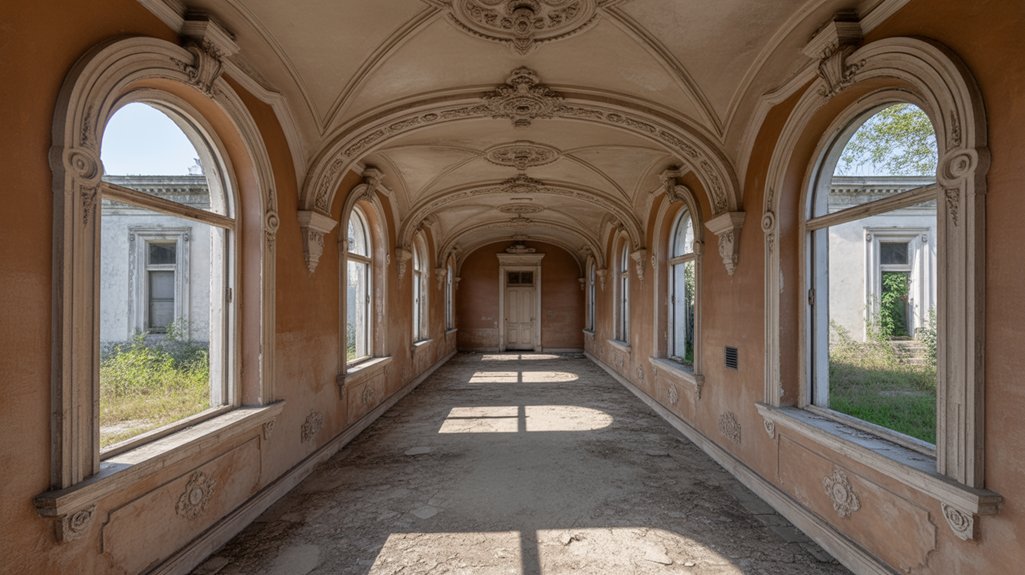 nature overtakes urban decay