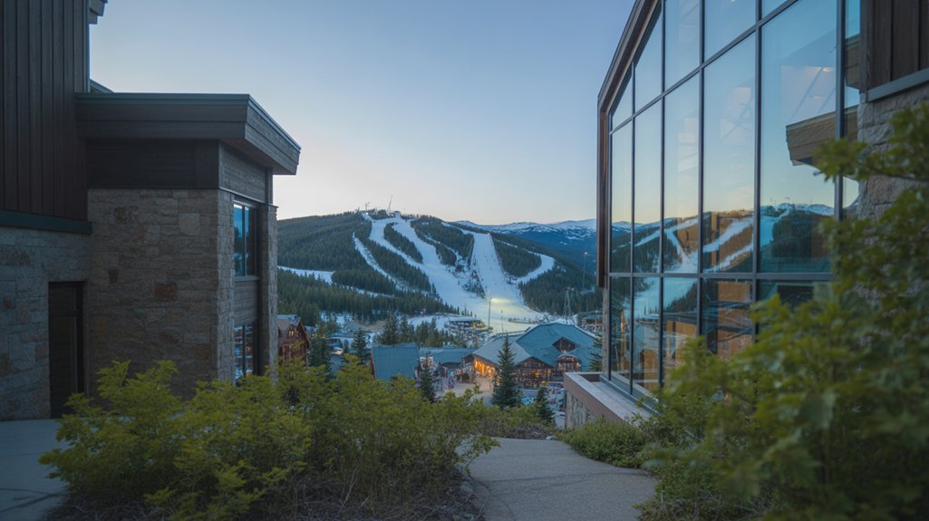 night skiing and terrain parks