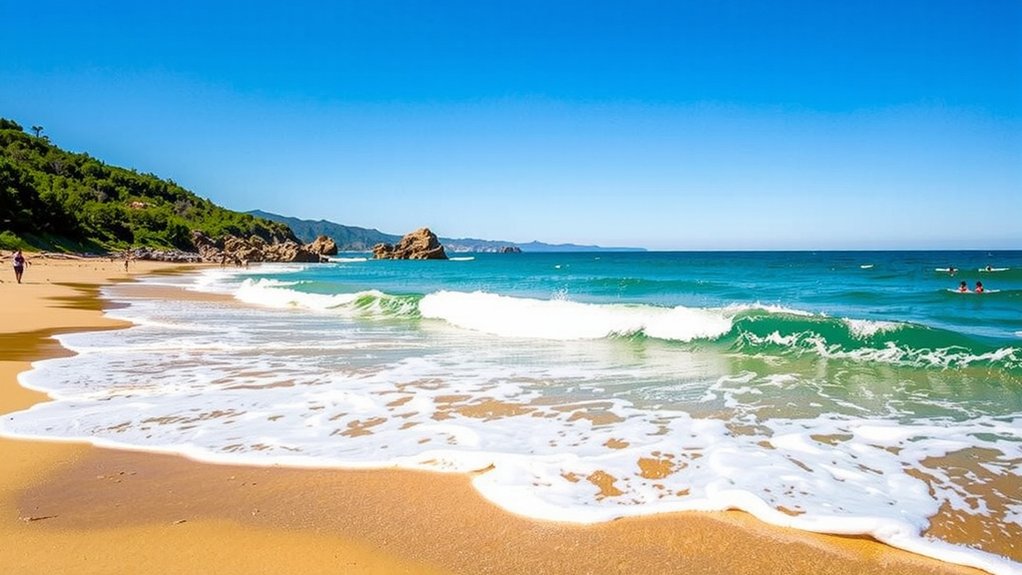 noosa beginner surfing paradise