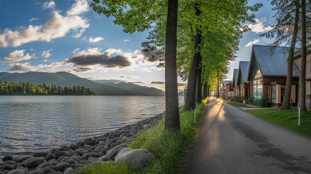 relaxing mountain hot springs