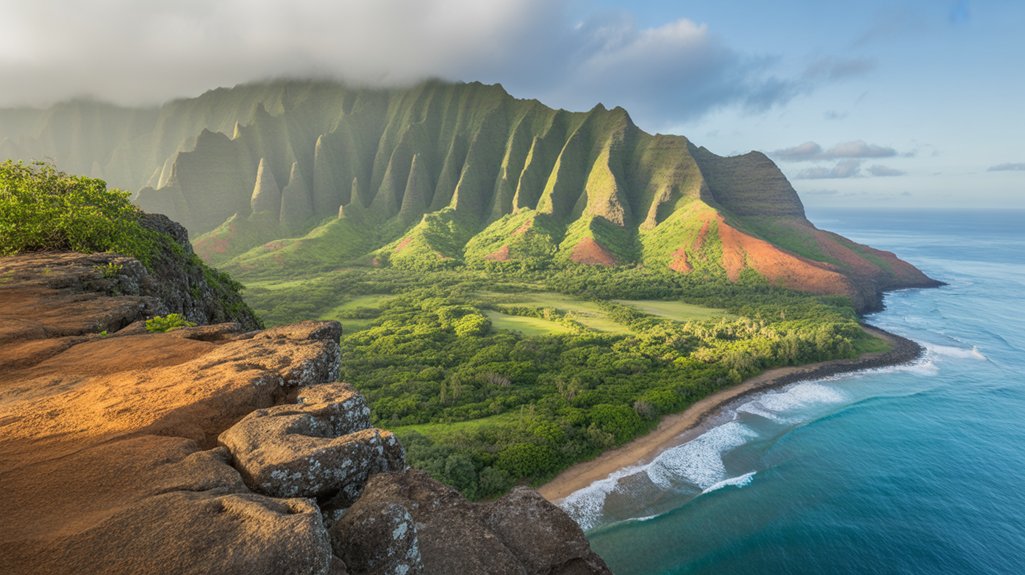 romantic nature filled hawaiian escape