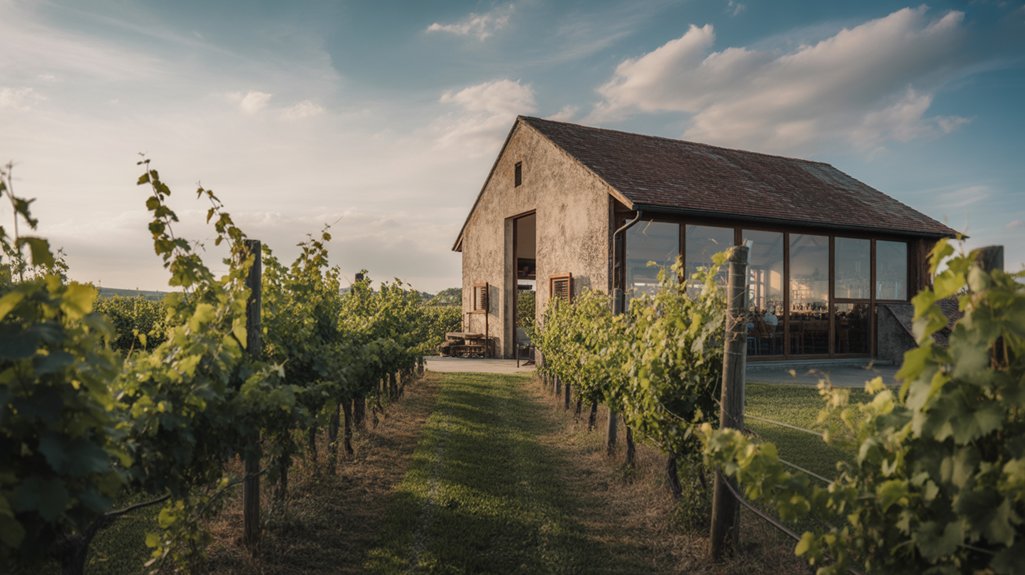 rustic romantic vineyard escapes