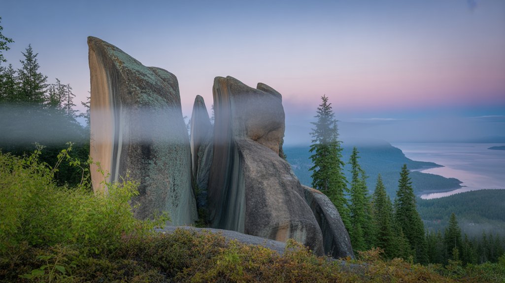 scenic drive through nature