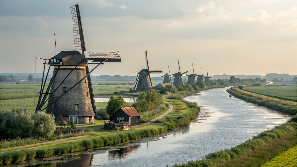 scenic dutch windmill locations