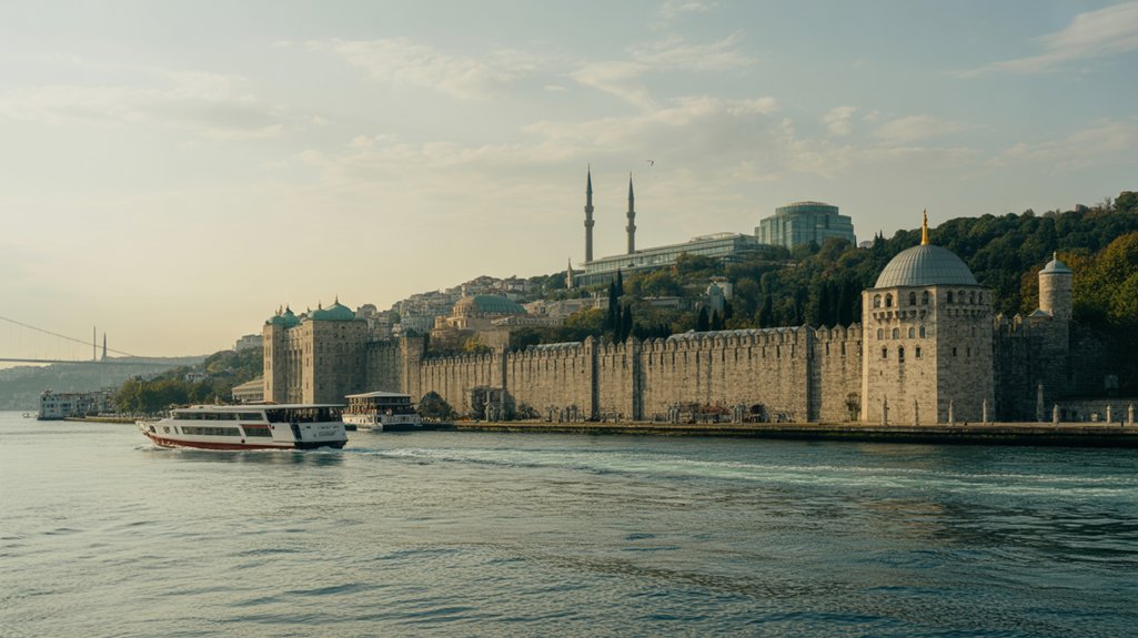 scenic fortresses along bosphorus