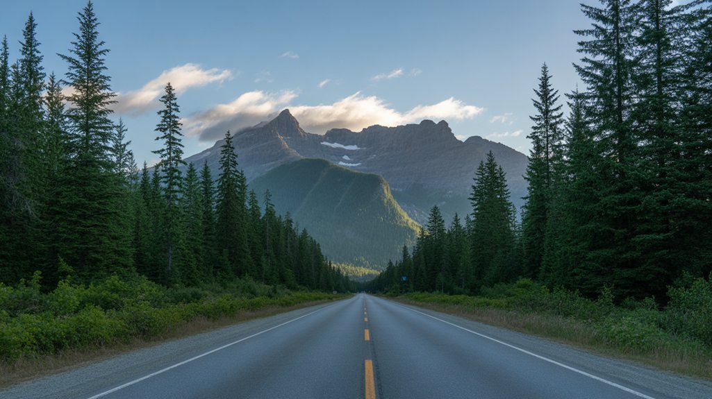 scenic journey to banff