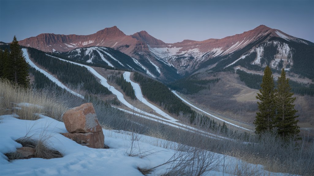 secluded skiing paradise awaits