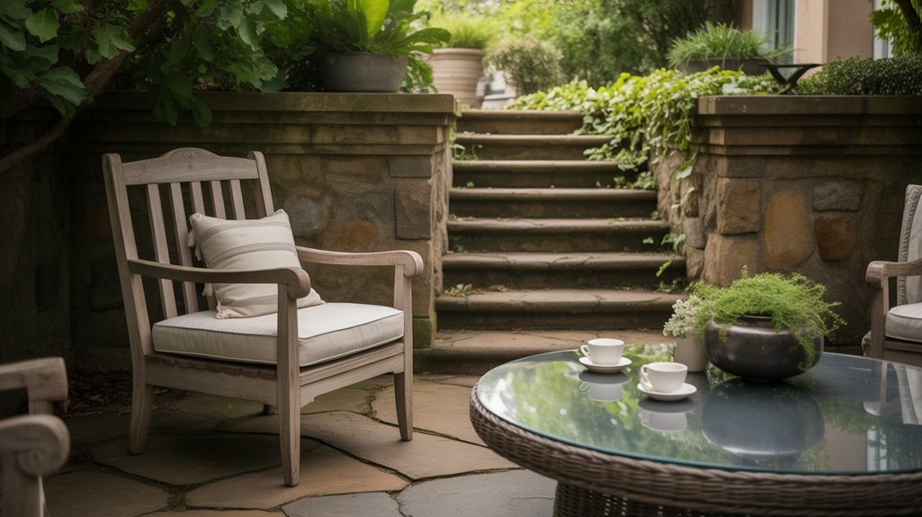 serene backyard reading retreat