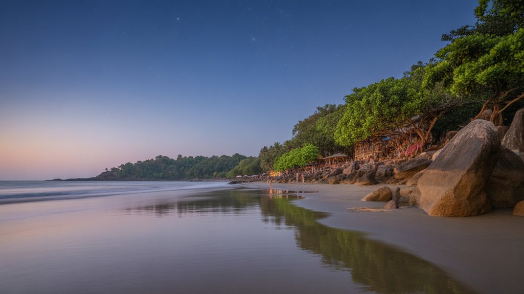 silent disco under stars