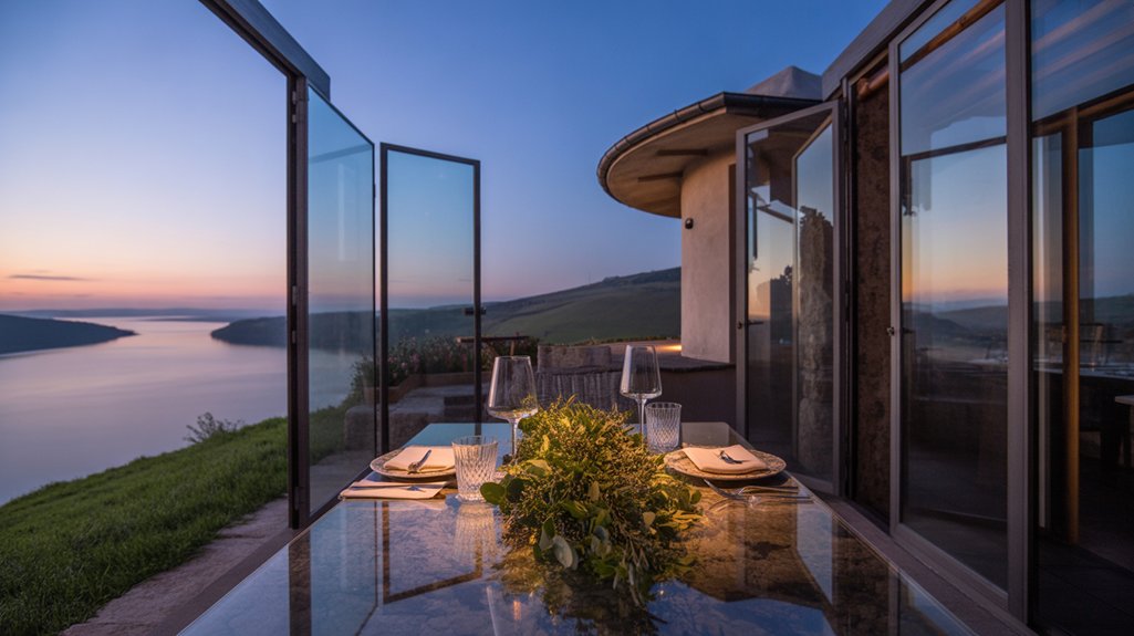 stunning views enhance romance