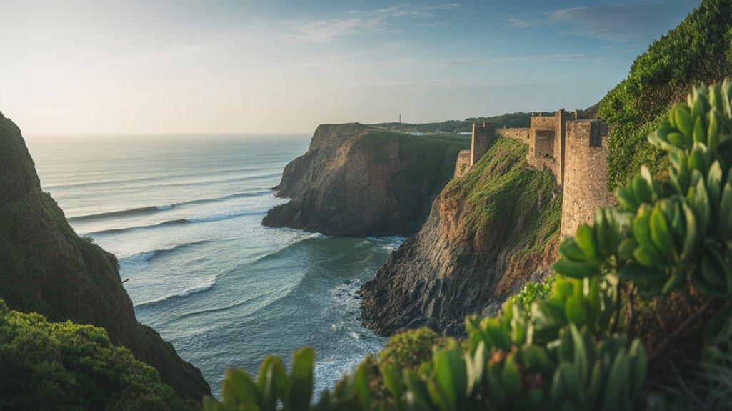 surfing adventures on coast