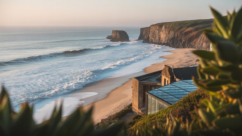 surreal surfing at nazar