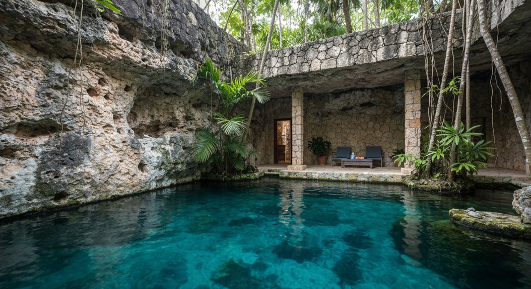 turquoise cenote jungle adventure