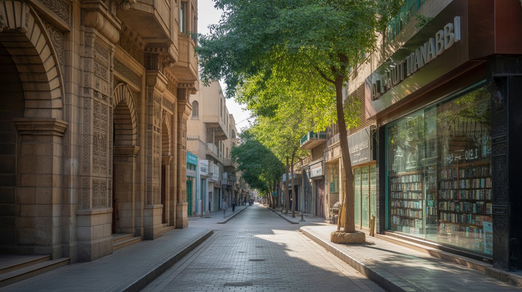 vibrant baghdad book street