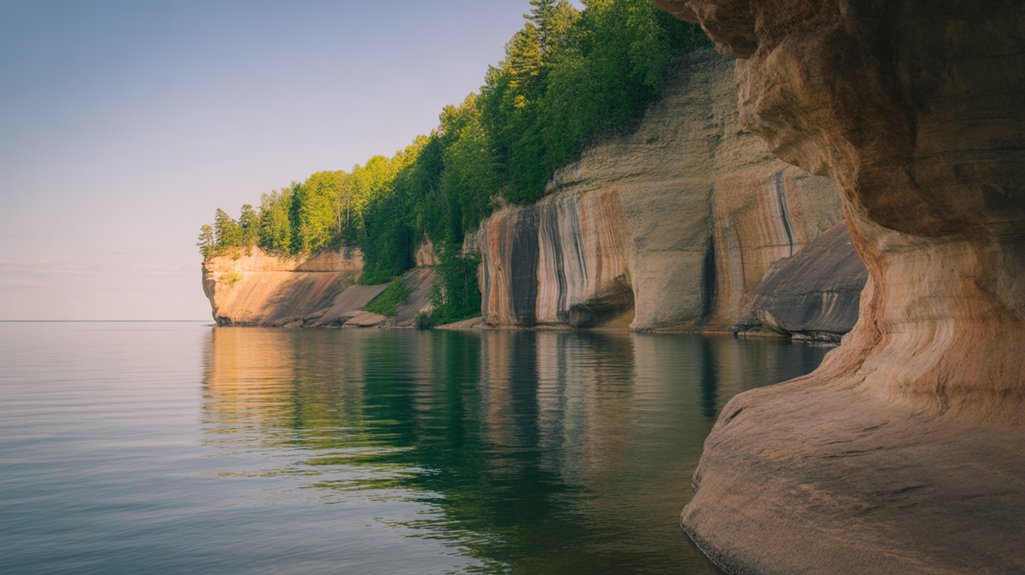 vibrant cliffs and adventure