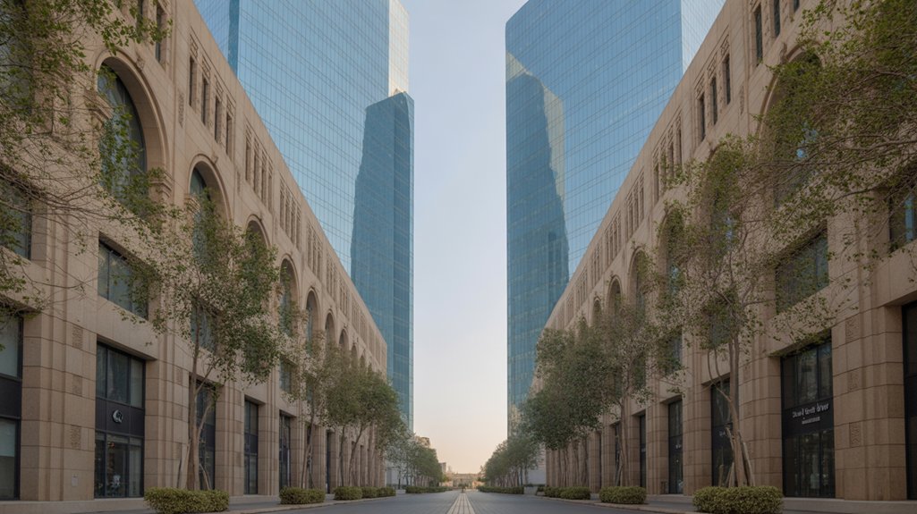 vibrant shopping and entertainment