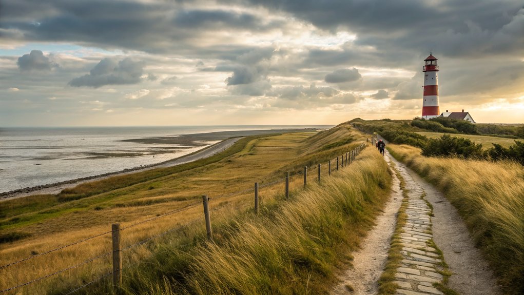 wadden sea coastal hiking paths