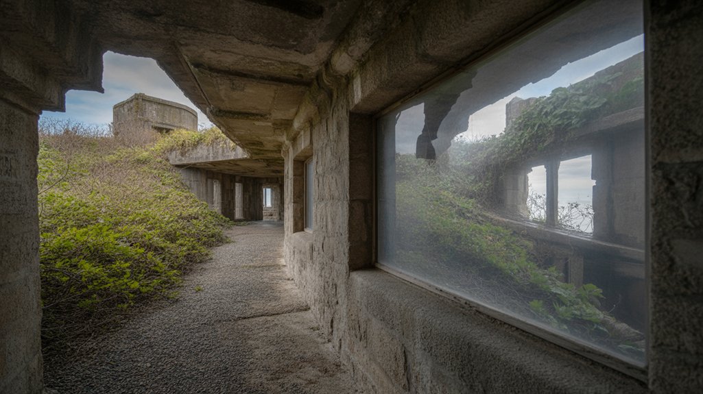 abandoned military architecture exploration