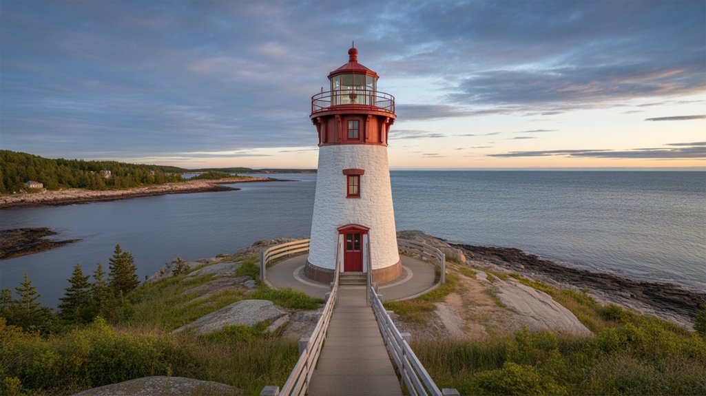 adorable lighthouse coastal beauty