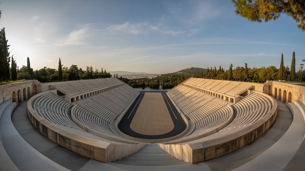 ancient marble athletic venue
