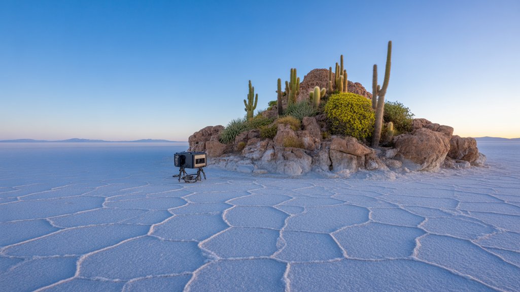 cacti views rock formations