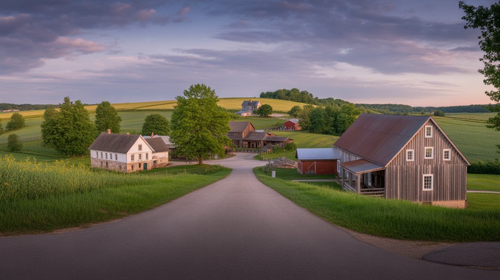 charming accommodations in amish country